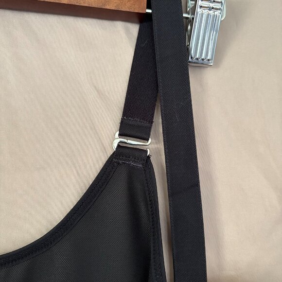 Shaperx Womens Black Open Bust Bodysuit/Fajas Tummy Control Size XL - Picture 11 of 12